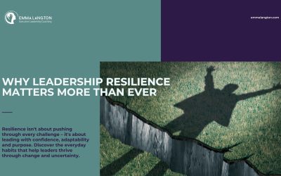 Why Leadership Resilience Matters More Than Ever